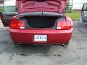Exhaust Clip 08 V6 Mustang