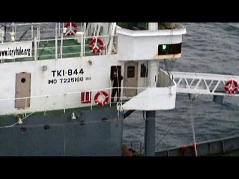 Captain Bethune Boards Shonan Maru 2 to Conduct Citizen's Arrest
