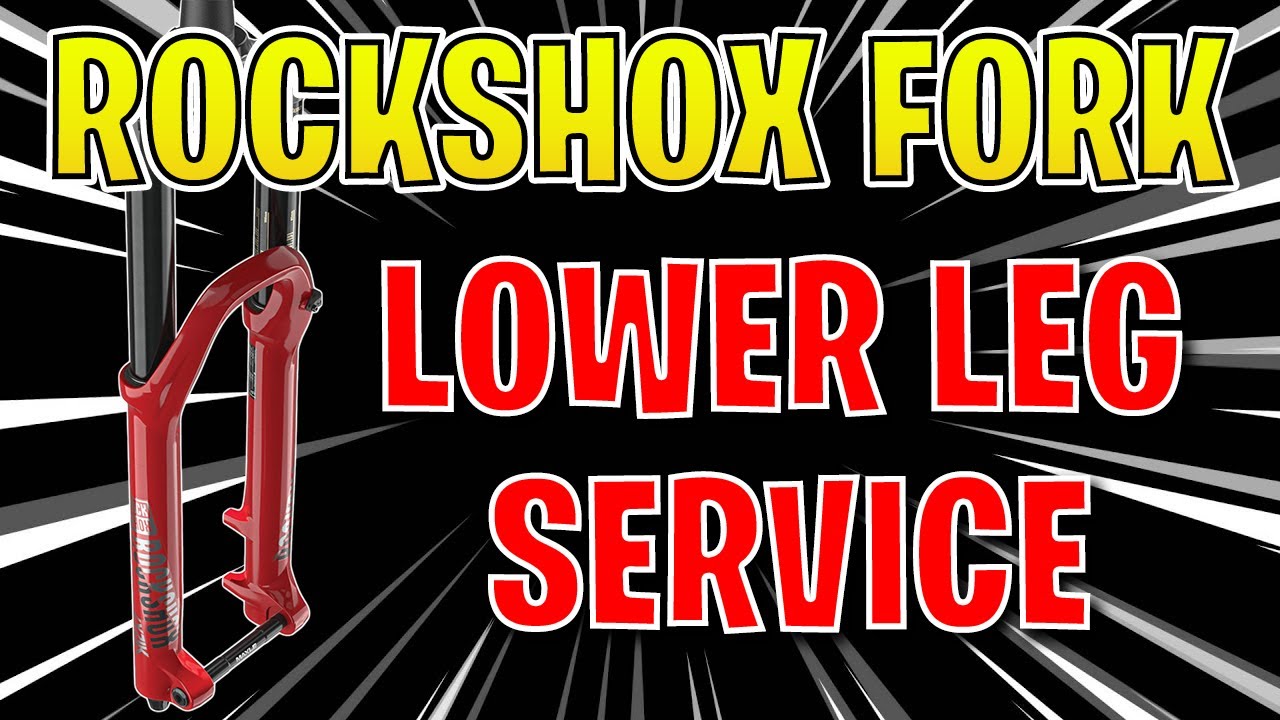 Rockshox Fork 50H Lower Leg Service 🛠️ Ultimate DIY how to - MTB tutorial for beginners!