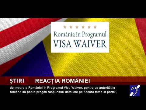 Reacția României, la excluderea din ”Visa Waiver”