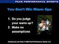Golf Psychology: 4 Preround Mental Preparation Strategies