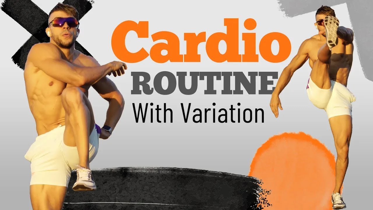 Cardio Routine with Variation - 20 Min Aerobic Exercise