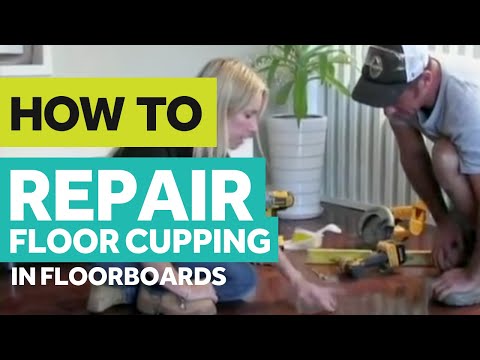 how to repair floorboards