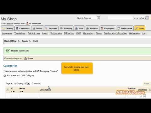 how to use prestashop