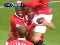 Silvestre 's gaol in the match with watford