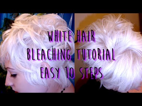 how to whiten gray hair