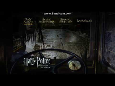 Harry Potter And The Prisoner Of Azkaban 2004 DVD Menu Walkthrough (Disc 1)
