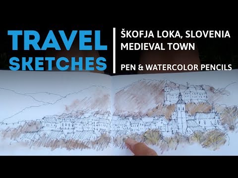 how to draw urban landscapes