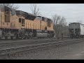 Union Pacific Locomotives On The Kalama Siding
