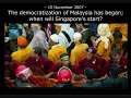 Malaysia protest, Singapore?