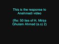 Re:Re: 50 lies of H. Mirza Ghulam Ahmad (a.s) 2