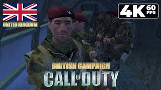 Call of Duty 1 (PC 2003) - BRITISH Campaign 4K60 Walkthrough - No Commentary
