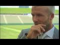 David Beckham talks to Al Jazeera - July 13 07