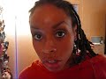 Braided Dreadlock Bun Part 1
