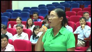 Hội nghị đối thoại giải quyết khiếu nại của các hộ dân về công tác GPMB