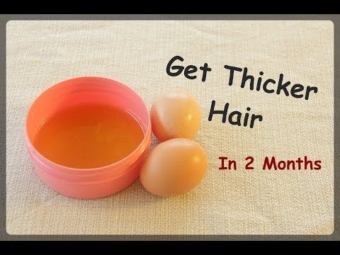 how to grow hair thicker and stronger