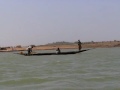 This video clip of fishermen in a pinasse (boat) on the Bani River near Mopti, Mali was taken on 21 January 2008. The confluence of the Bani River and Niger River is located near Mopti. For information about Mopti, please refer to http://en.wikipedia.org/wiki/Mopti. For information about the Niger River, please refer to http://en.wikipedia.org/wiki/Niger_river.  For information on the Bani River, please refer to http://en.wikipedia.org/wiki/Bani_River.