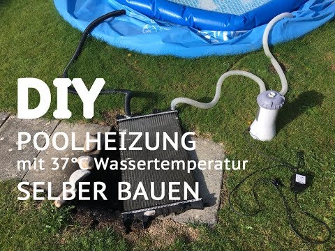 DIY Garten: Bauanleitung für Poolheizung mit Wärmetauscher für INTEX® Pool Set mit Pumpe