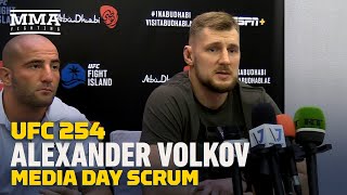 UFC 254: Alexander Volkov Reacts To Walt Harris Saying He's Best Striker In Division - MMA Fighting by MMA Fighting