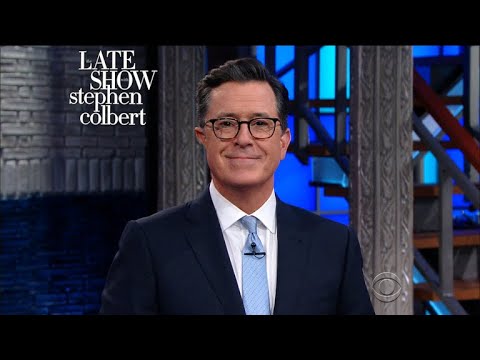 Stephen Colbert pleads with Trump to 'shut up' about North Korea