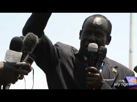 South sudan - Protesters demand resignation of UNIMISS in South Sudan special representative Hilda Johnson at the rally addressed by top government officials.