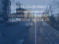 11/12/09 15:30 PRIO 1 Verkeersongeval Knardijk - N302 Harderwijk 42-224 42-274 OVD.