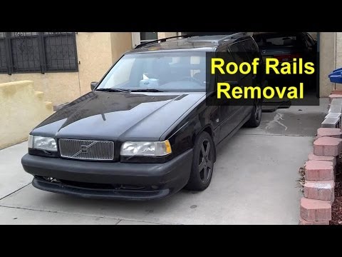 how to fit volvo v70 roof bars