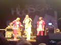 The Hoosiers bein introduced at Kent Sound Island Festival