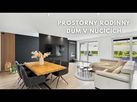 Video Prostorný rodinný dům v Nučicích nedaleko Prahy