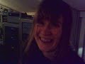 the like and youth listen to a track in the studio. new song! dance party!!