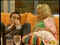 the beginning of the feud that evening, from celebrity big brother uk in january 2006. (day 15)