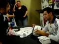 Ante Jazic signing my friend Kristyn (Diaz) Soccer ball!