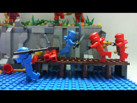 Blue Ninja Go - http://ziljin.blogspot.com/ Part of my Brick Kingdoms Lego Universe Fan Fiction. Inspired by Avatar The Last Airbender / Naruto / Mortal Kombat. The Red Ninj...