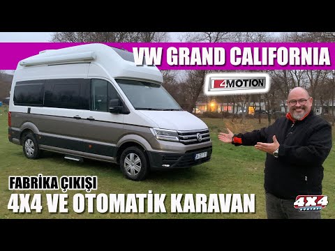 VW Grand California Türkiye'de - 4x4 ve Otomatik