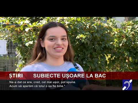 Subiecte ușoare la BAC