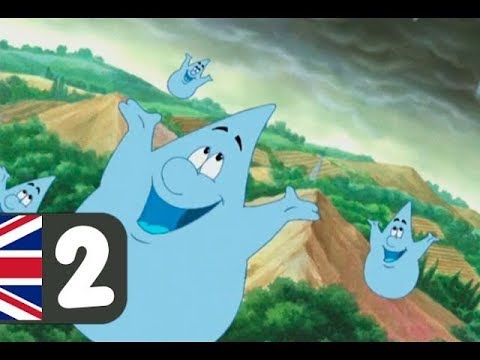 Raindrop - The Cloud castle - Environment cartoon for children