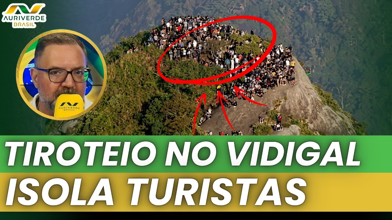 Operação contra o CV no Vidigal fecha avenidas e deixa turistas ilhados em mirante