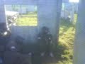 warley cadets at paintballing