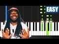 D.R.A.M feat. Lil Yachty - Broccoli - EASY Piano Tutorial by PlutaX