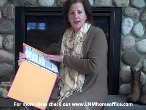 how to organize business cards