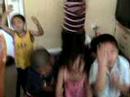little kids dancing