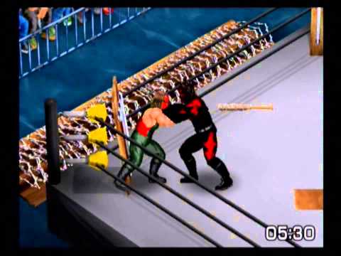 Pro Wrestling - Kane (me) vs Sting in a Landmine Deathmatch from