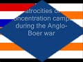 atrocities of the Anglo-Boer war