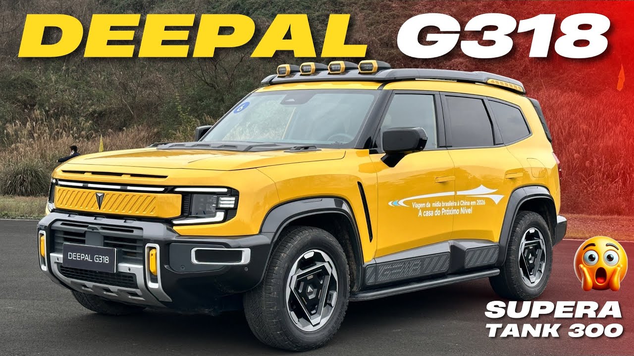 DEEPAL G318 - SUV supera TANK 300 e com 1.200km autonomia!