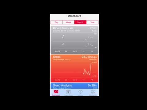 how to use the apple health app