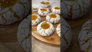 Ghriba aux Amandes, Orange et Citron 🍊🍋 #gateaux #recette #ghriba #orange #citron #amandes