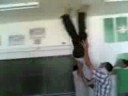Hassad dude walking on wall