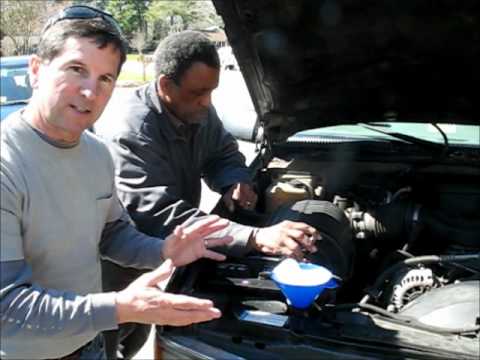 how to remove rust from cooling system