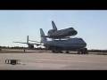 STS-126 Space Shuttle Endeavour - Endeavour on the back of a 747 being towed to the mating gantry