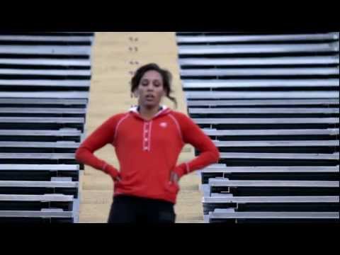 lolo jones - For hurdling champion Lolo Jones, an average day may include sleeping in, but that doesn't mean a light training regimen. Lolo runs up and down stadium steps...